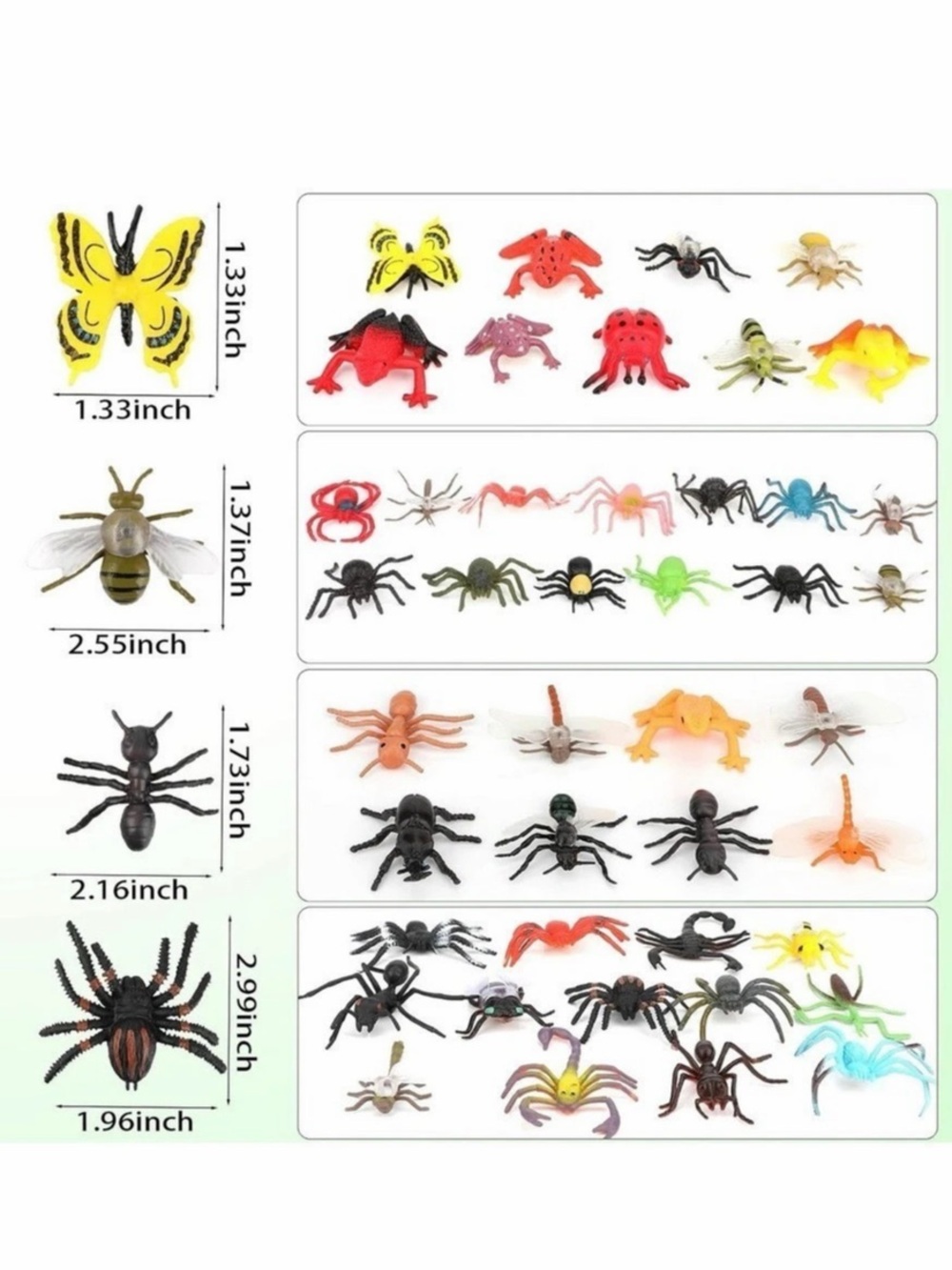 Multicolor Insect Toy Figures - Picture 5 of 7